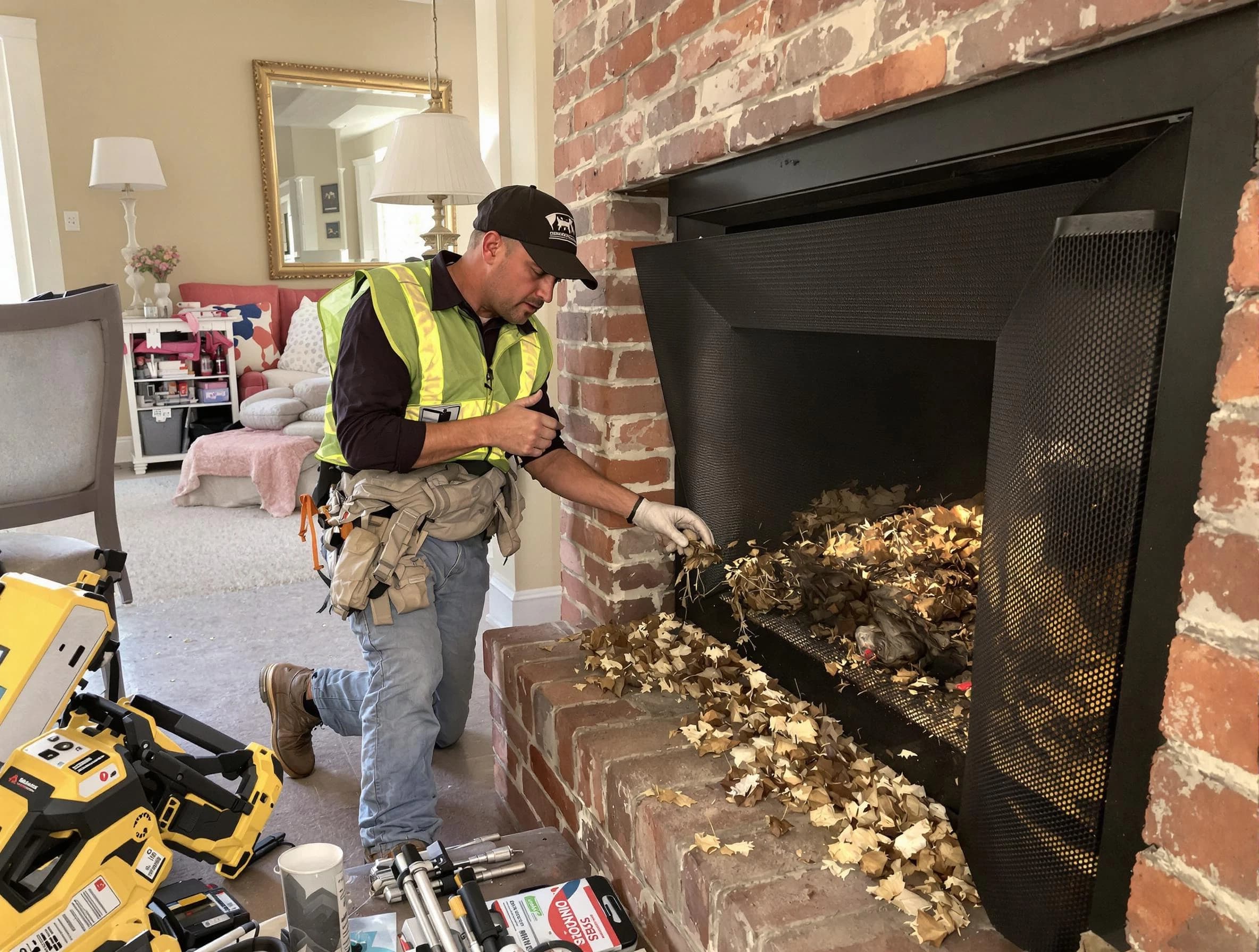 Safe screening installation by Cambridge Chimney Sweep in Cambridge, MA