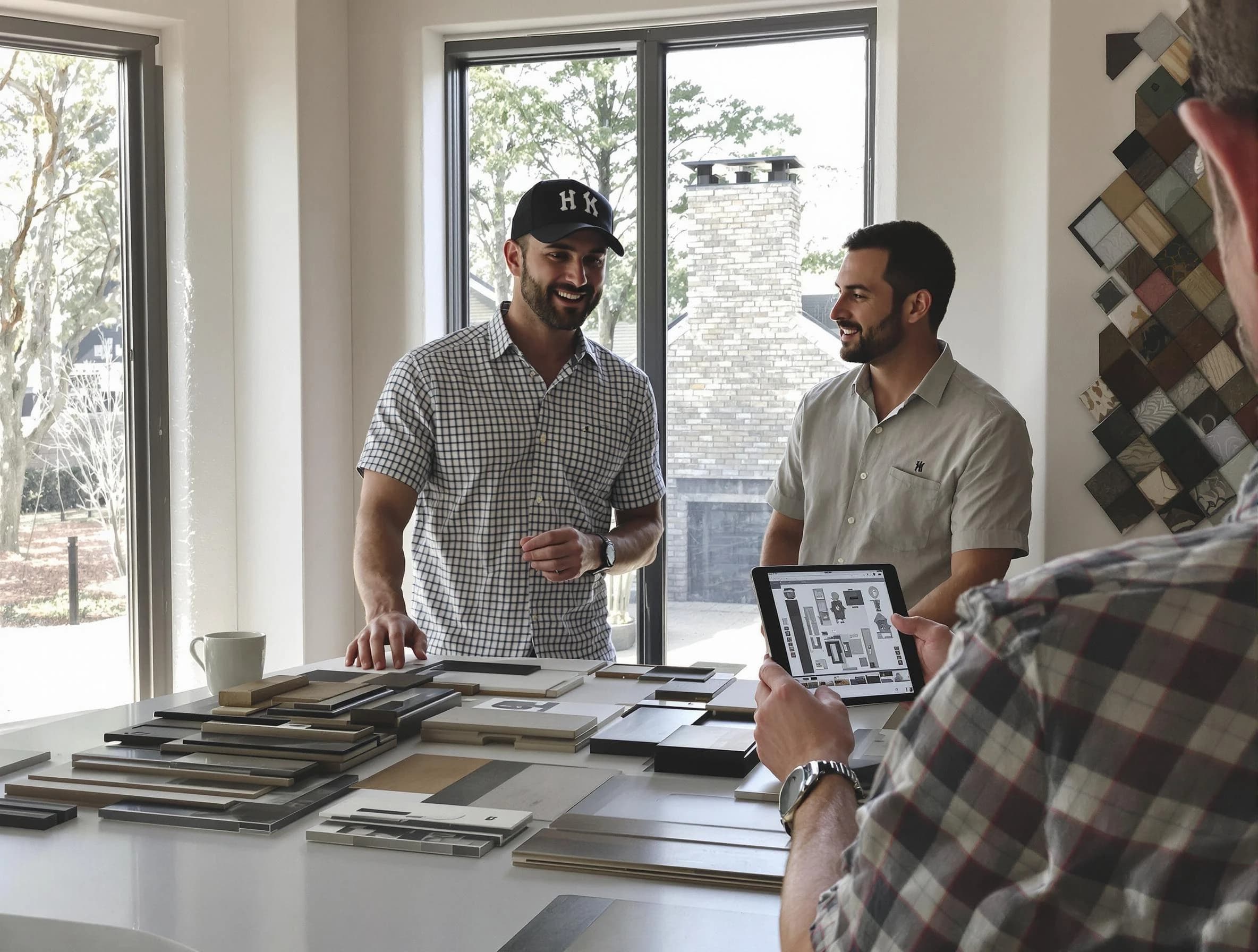 Cambridge Chimney Sweep remodeling a chimney and fireplace in Cambridge, MA