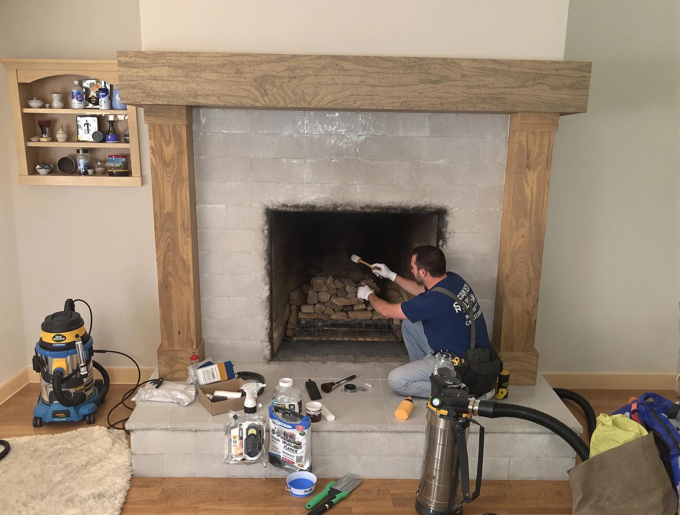 Detailed creosote removal process by Cambridge Chimney Sweep in Cambridge, MA