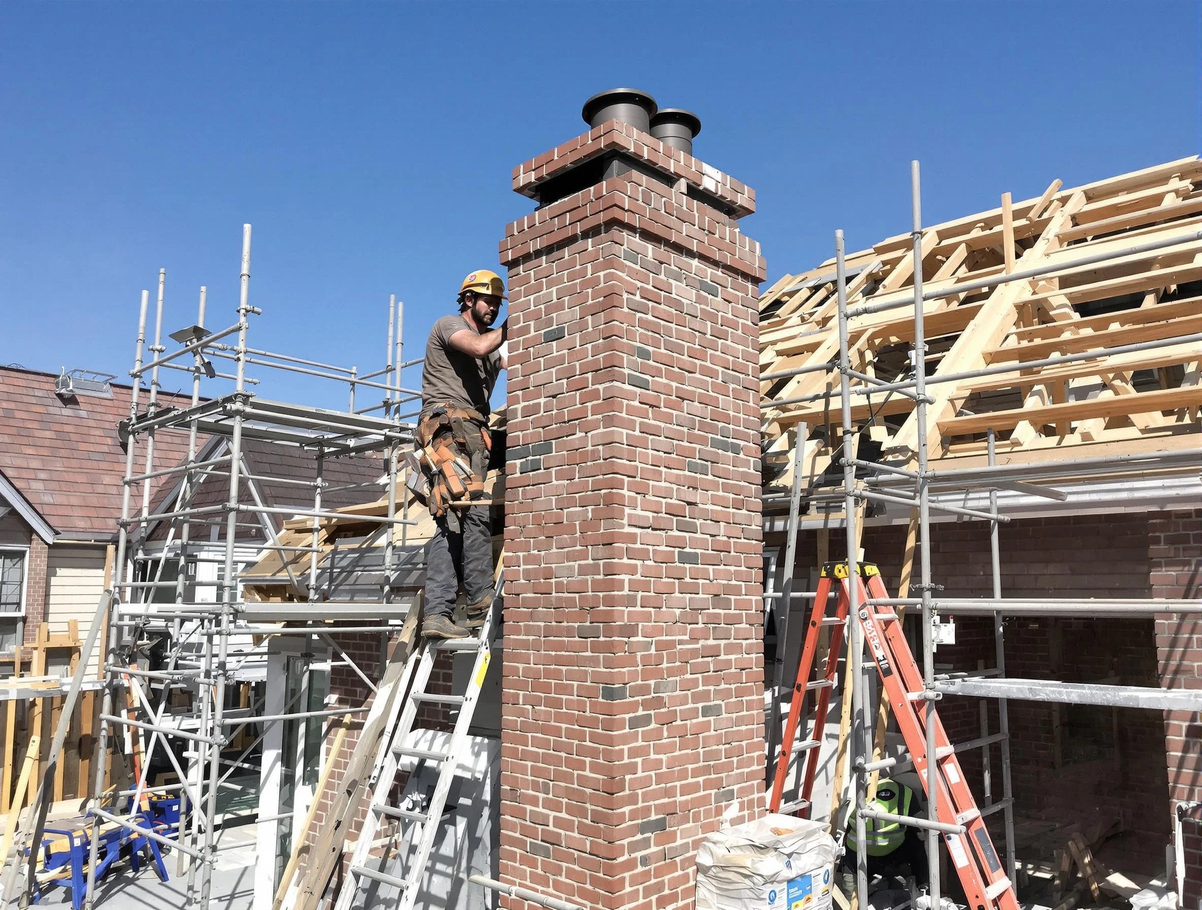 New chimney installation completed by Cambridge Chimney Sweep in Cambridge, MA