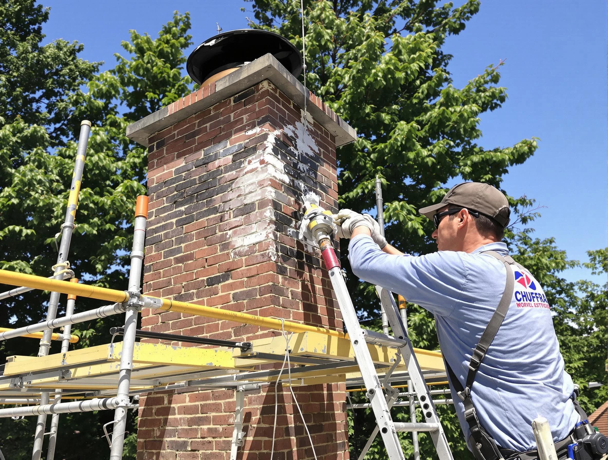 Structural chimney repair by Cambridge Chimney Sweep in Cambridge, MA