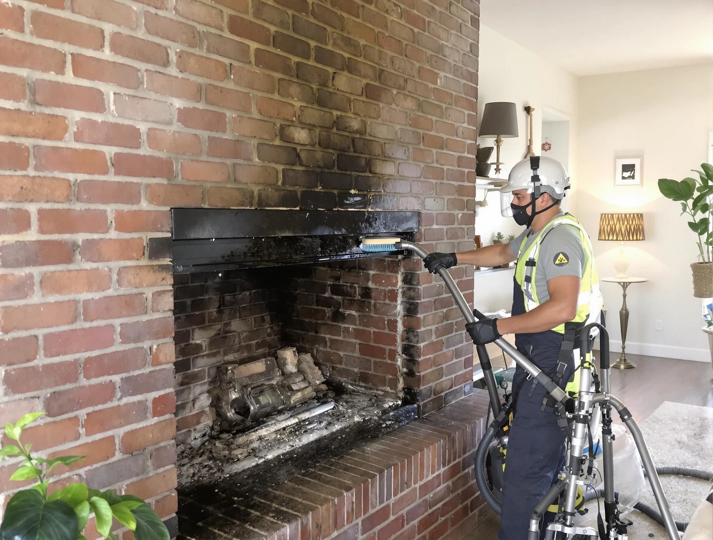 Cambridge Chimney Sweep providing fireplace cleaning services in Cambridge, MA