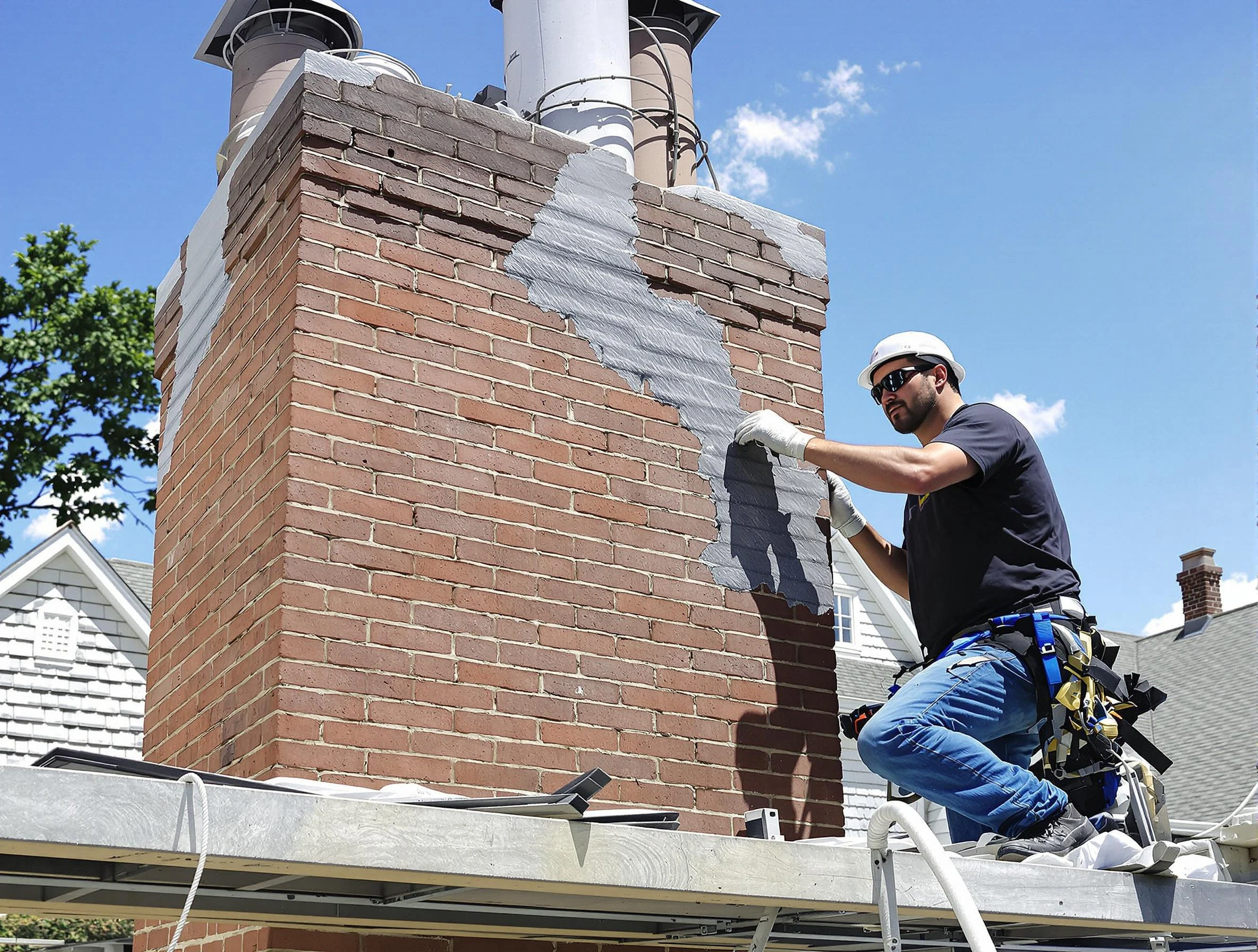 Chimney Restoration in Somerville, MA